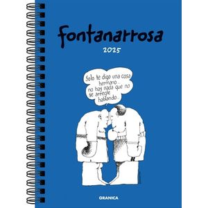 AGENDA 2025 FONTANARROSA ANILLADA AZUL - ROBERTO FONTANARROS