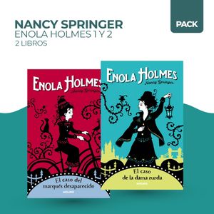 ENOLA HOLMES 1 Y 2 - 2 LIBROS - SPRINGER