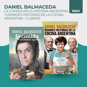 PACK BALMACEDA - COCINA E HISTORIA - 2 LIBROS