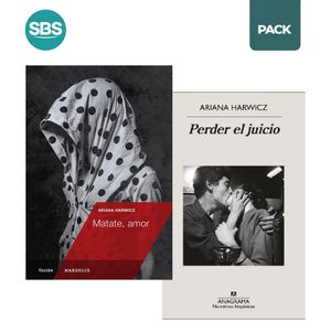 MATATE, AMOR + PERDER EL JUICIO - HARWICZ - 2 LIBROS