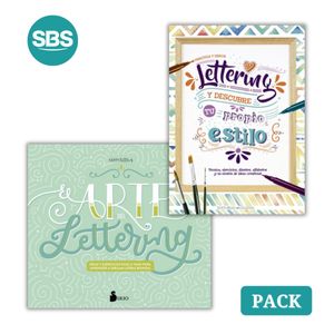PACK ARTE DEL LETTERING + DESCUBRE TU PROPIO ESTILO - 2 LIBR