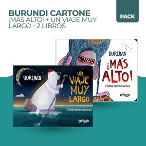 PACK BURUNDI 2 LIBROS EN CARTONÉ - PABLO BERNASCONI