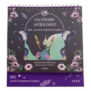 CALENDARIO 2025 ASTROLOGICO DE PARED - DIOSAS MITOLOGICAS