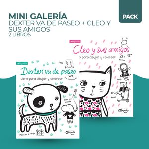 DEXTER VA DE PASEO + CLEO Y SUS AMIGOS - MINI GALERIA - 2 LI
