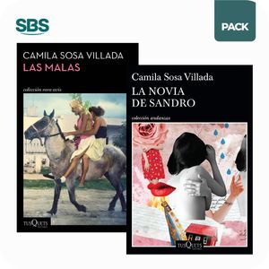 MALAS + NOVIA DE SANDRO - SOSA VILLADA - 2 LIBROS