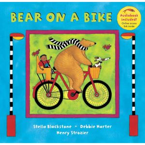 BEAR ON A BIKE - STELLA BLACKSTONE - DEBBIE HARTER