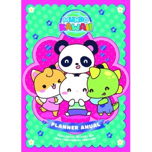 PLANNER ANUAL - MUNDO KAWAII