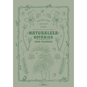 NATURALEZA BOTANICA PARA COLOREAR - MARIANA SANZ