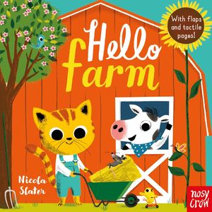 HELLO FARM - BOARD BOOK  - SLATER