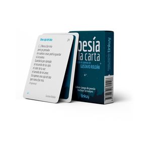 POESIA A LA CARTA - GUSTAVO ROLDAN - LIBRO + 50 CARTAS