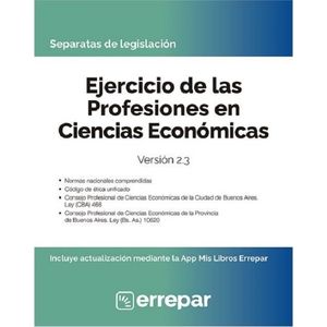 EJERCICIO DE LAS PROFESIONES EN CIENCIAS ECONOMICAS - VERSIO