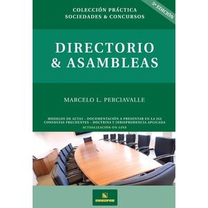 DIRECTORIO & ASAMBLEAS 5TA.EDICION - MARCELO PERCIAVALLE