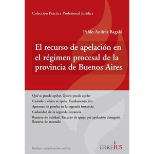 EL RECURSO DE APELACION EN EL REGIMEN PROCESAL DE LA PROVINC