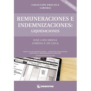 REMUNERACIONES E INDEMNIZACIONES - LIQUIDACIONES 14VA. EDICI