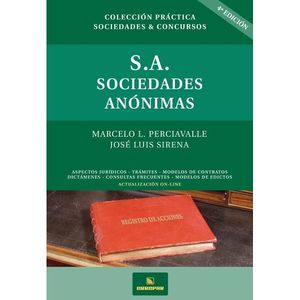 S.A. - SOCIEDADES ANONIMAS 4TA. EDICION - PERCIAVALLE / SIRE