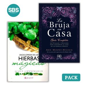 LA BRUJA EN CASA + ENCICLOPEDIA DE LAS HIERBAS MAGICAS - 2 L
