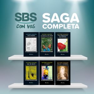SAGA SUBJEFE ROCCO SCHIAVONE LIBRO 1 AL 6 - ANTONIO MANZINI