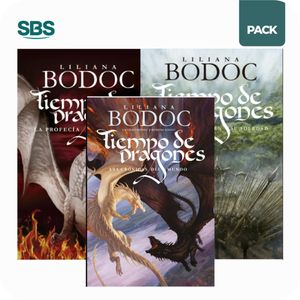 TIEMPO DE DRAGONES 1, 2 Y 3 - BODOC - 3 LIBROS