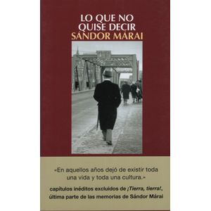 LO QUE NO QUISE DECIR
