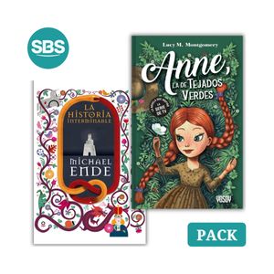ANNE LA DE TEJADOS VERDES + LA HISTORIA INTERMINABLE - 2 LIB