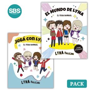 MUNDO DE LYNA + JUEGA CON LYNA - VALLEJOS LYNA - 2 LIBROS