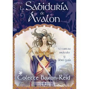 SABIDURIA DE AVALON - 52 CARTAS - ORACULO Y LIBRO GUIA