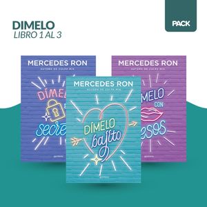 SAGA DIMELO - M. RON - 3 LIBROS - BAJITO EN SECRETO BESOS