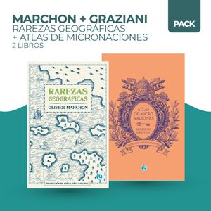 RAREZAS GEOGRAFICAS + ATLAS MICRONACIONES - 2 LIBROS - MARCH