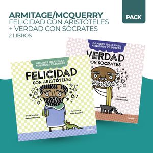 FELICIDAD CON ARISTOTELES + VERDAD CON SOCRATE - 2 LIBROS -