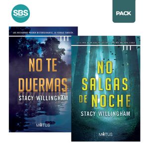 NO TE DUERMAS + NO SALGAS DE NOCHE - WILLINGHAM - 2 LIBROS