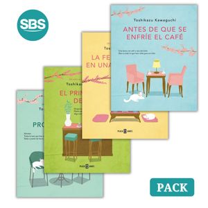 ANTES DE QUE SE ENFRIE EL CAFE - 4 LIBROS