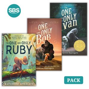 PACK THE ONE AND ONLY IVAN + BOB + RUBY - 3 LIBROS