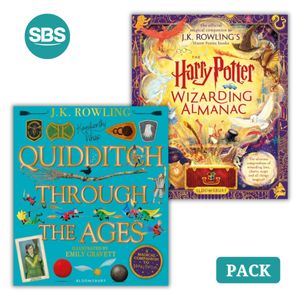 PACK QUIDDITCH + WIZARDING ALMANAC - INGLES - 2 LIBROS
