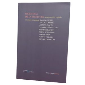 FRONTERAS DE LA ESCRITURA - APUNTES SOBRE ESPACIO Y TIEMPO E