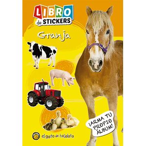 GRANJA - LIBRO PARA ARMAR CON STICKERS