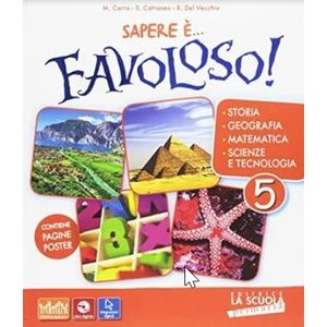 SAPERE E FAVOLOSO! 5A - LIVRO + DVDROM