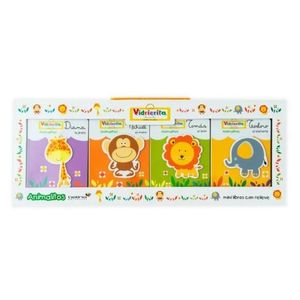 ANIMALITOS - VIDRIERITA DE CUENTOS (ESTUCHE CON 4 MINI LIBRO