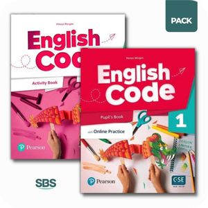 ENGLISH CODE 1 - STUDENT'S BOOK + WORKBOOK PACK - 2 LIBROS