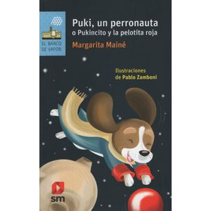 PUKI, UN PERRONAUTA - BARCO DE VAPOR AZUL