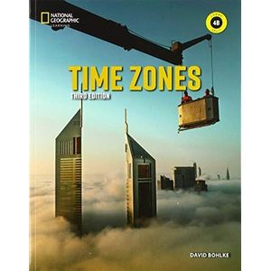 TIME ZONES 4 3/ED - SPLIT B + STICKER CODE ONLINE PRACTICE