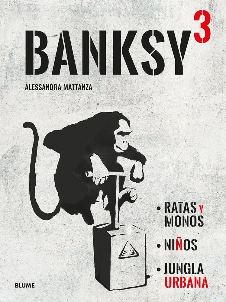 BANKSY - RATAS Y MONOS - NIÑOS - JUGLA URBANA - ESTUCHE 3 LIBROS - TD