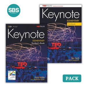 KEYNOTE ELEMENTARY - STUDENT'S BOOK + WORKBOOK - 2 LIBROS