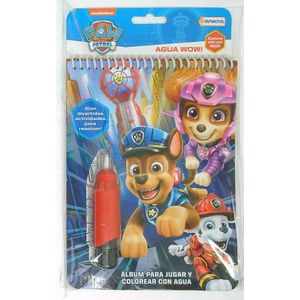 PAW PATROL - AGUA WOW - TAPI ART INCLUYE LAPIZ MAGICO DE AGU