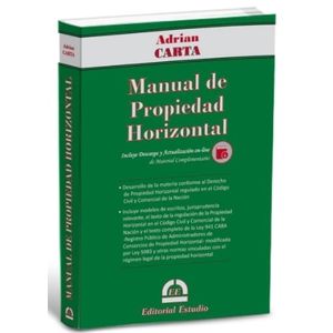 MANUAL DE PROPIEDAD HORIZONTAL - ADRIAN CARTA (2022)