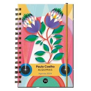 AGENDA 2024 PAULO COELHO - ANILLADA: ALQUIMIAS / TULIPANES