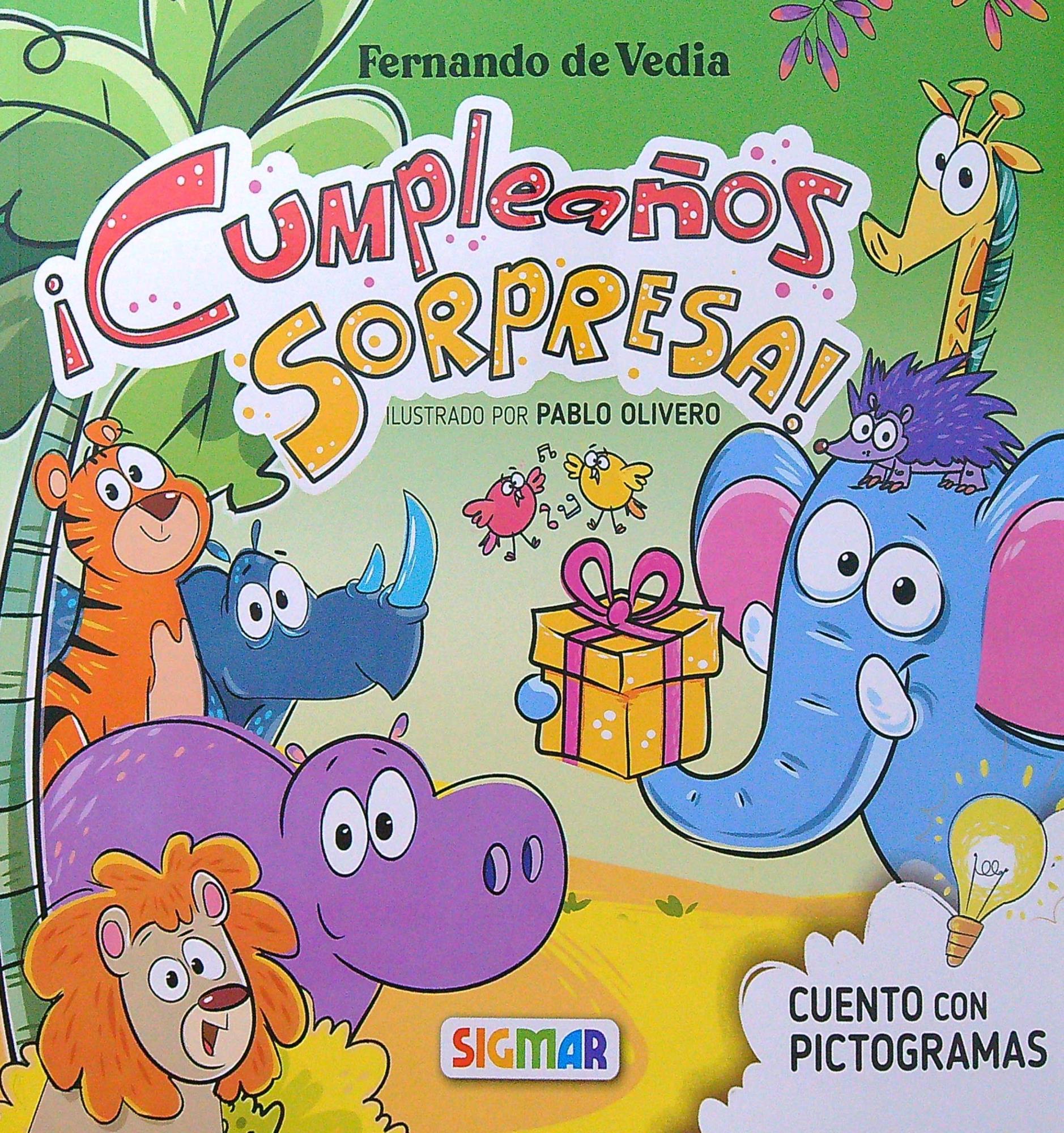 CUMPLEAÑOS SORPRESA - PICTOCUENTOS - MAYUSCULA