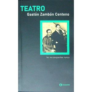NO ME DESPIERTES NUNCA - TEATRO 1 - GASTON ZAMBON CENTENO