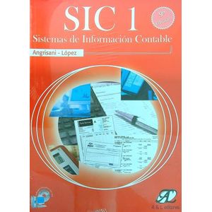 SISTEMAS DE INFORMACION CONTABLE 1 SIC 1 - 9º EDICION