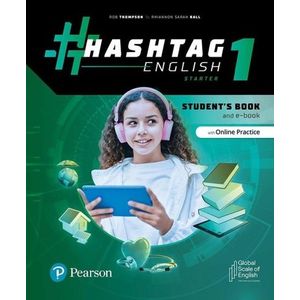 HASHTAG ENGLISH 1 STARTER - STUDENT'S BOOK AND E-BOOK + ONLI