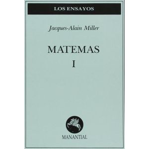 MATEMAS 1 - JACQUES MILLER